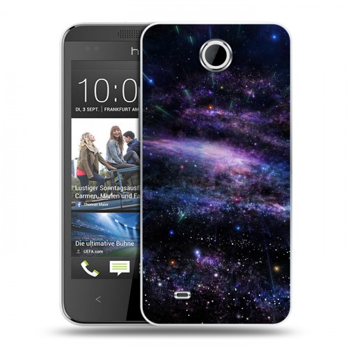Дизайнерский силиконовый чехол для HTC Desire 300 Звезды