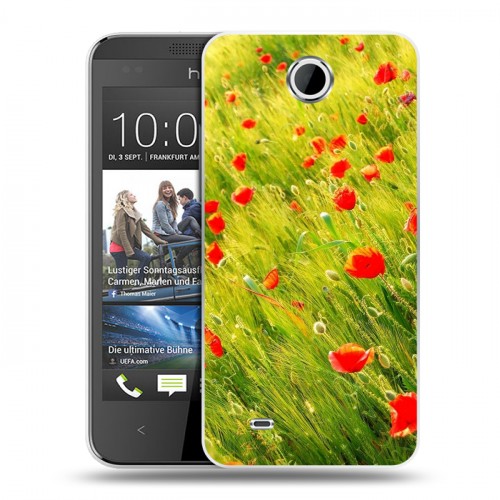 Дизайнерский силиконовый чехол для HTC Desire 300 Мак