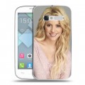 Дизайнерский пластиковый чехол для Alcatel One Touch Pop C5 Shakira
