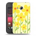 Дизайнерский пластиковый чехол для HTC Desire 200 Романтик цветы