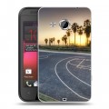 Дизайнерский пластиковый чехол для HTC Desire 200 Лос-Анджелес