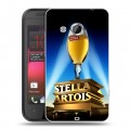 Дизайнерский пластиковый чехол для HTC Desire 200 Stella Artois
