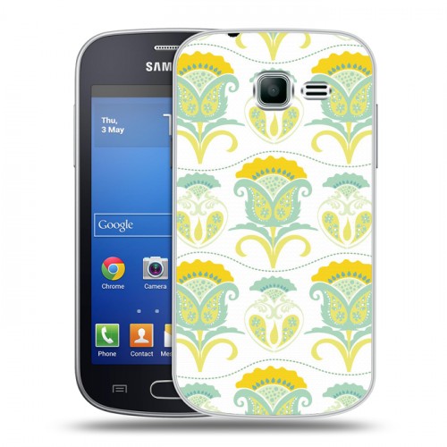 Дизайнерский пластиковый чехол для Samsung Galaxy Trend Lite Богемские шаблоны