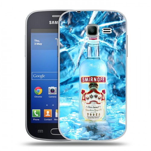 Дизайнерский пластиковый чехол для Samsung Galaxy Trend Lite Smirnoff