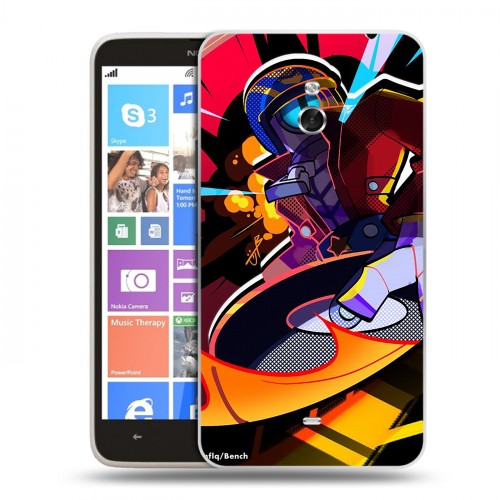 Дизайнерский пластиковый чехол для Nokia Lumia 1320 Brawl Stars