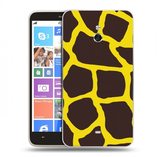 Дизайнерский пластиковый чехол для Nokia Lumia 1320 Узоры шкур