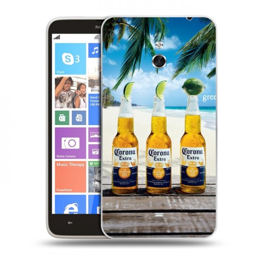 Дизайнерский пластиковый чехол для Nokia Lumia 1320 Corona