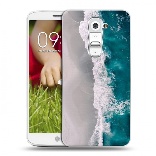 Дизайнерский пластиковый чехол для LG Optimus G2 mini Райский океан