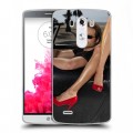 Дизайнерский пластиковый чехол для LG G3 (Dual-LTE) Блудливая калифорния
