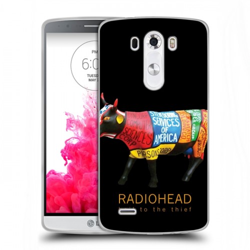 Дизайнерский пластиковый чехол для LG G3 (Dual-LTE) RadioHead
