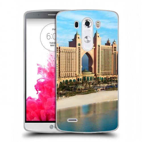 Дизайнерский пластиковый чехол для LG G3 (Dual-LTE) Дубаи