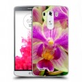 Дизайнерский пластиковый чехол для LG G3 (Dual-LTE) Орхидеи