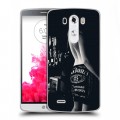 Дизайнерский силиконовый чехол для LG G3 (Dual-LTE) Jack Daniels