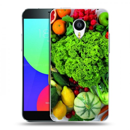 Дизайнерский пластиковый чехол для Meizu MX4 Овощи