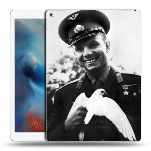 Дизайнерский пластиковый чехол для Ipad Pro Юрий Гагарин