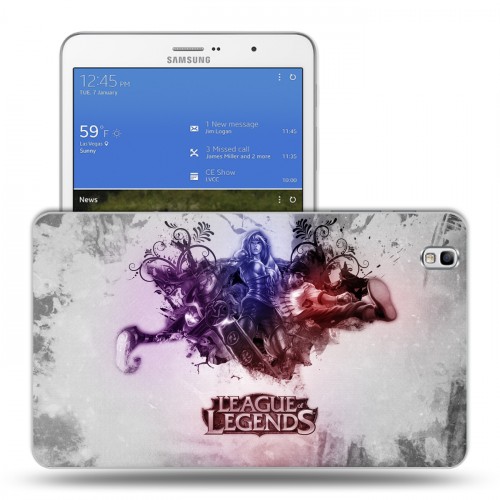 Дизайнерский силиконовый чехол для Samsung Galaxy Tab Pro 8.4 League of Legends