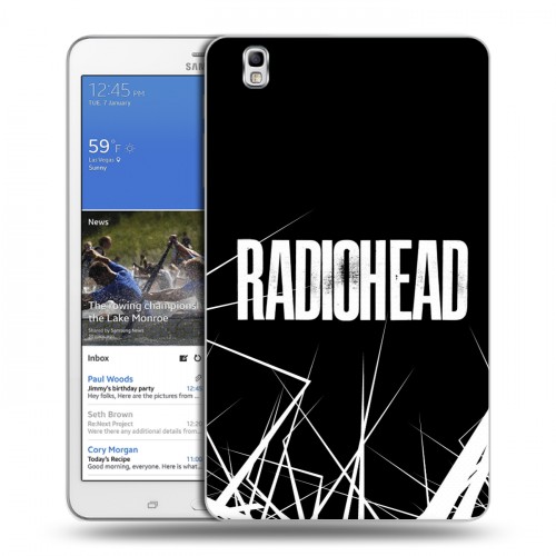 Дизайнерский силиконовый чехол для Samsung Galaxy Tab Pro 8.4 RadioHead