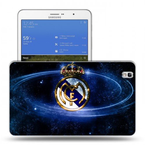 Дизайнерский силиконовый чехол для Samsung Galaxy Tab Pro 8.4 Реал