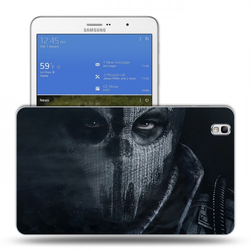 Дизайнерский силиконовый чехол для Samsung Galaxy Tab Pro 8.4 Call Of Duty 