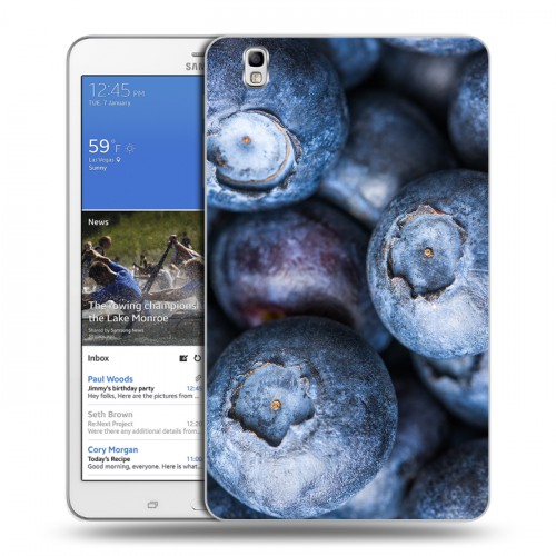 Дизайнерский силиконовый чехол для Samsung Galaxy Tab Pro 8.4 Ягоды