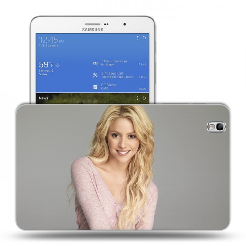 Дизайнерский силиконовый чехол для Samsung Galaxy Tab Pro 8.4 Shakira