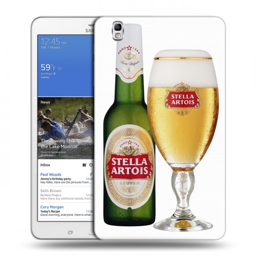 Дизайнерский силиконовый чехол для Samsung Galaxy Tab Pro 8.4 Stella Artois