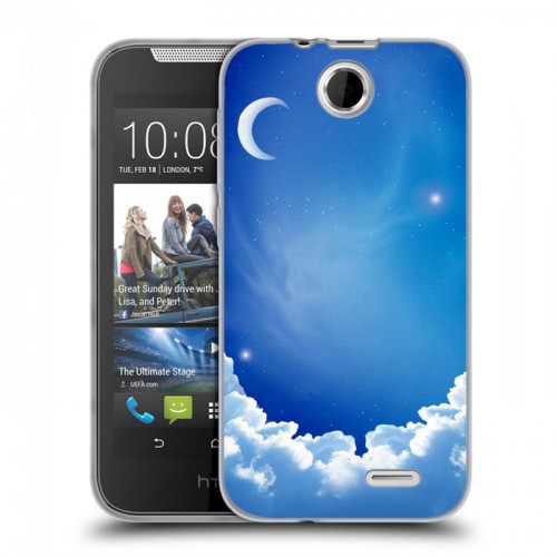 Дизайнерский силиконовый чехол для HTC Desire 310 Небо