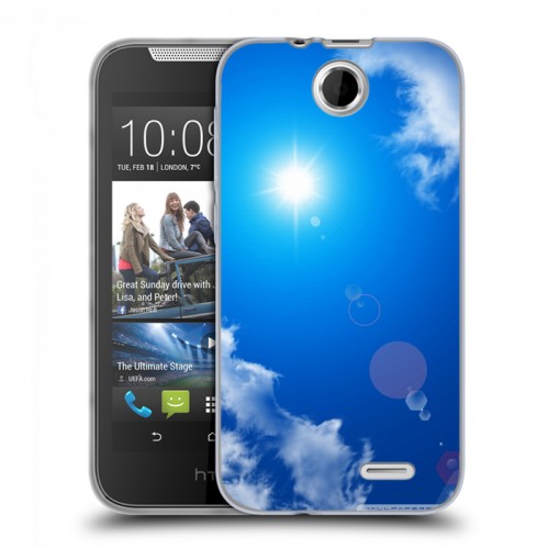 Дизайнерский силиконовый чехол для HTC Desire 310 Небо