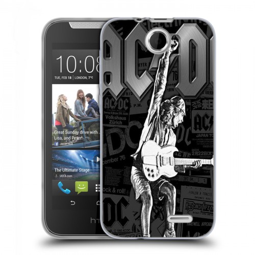 Дизайнерский силиконовый чехол для HTC Desire 310