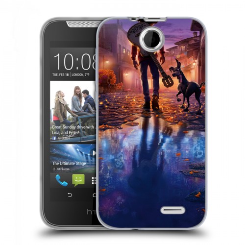 Дизайнерский силиконовый чехол для HTC Desire 310 Тайна Коко