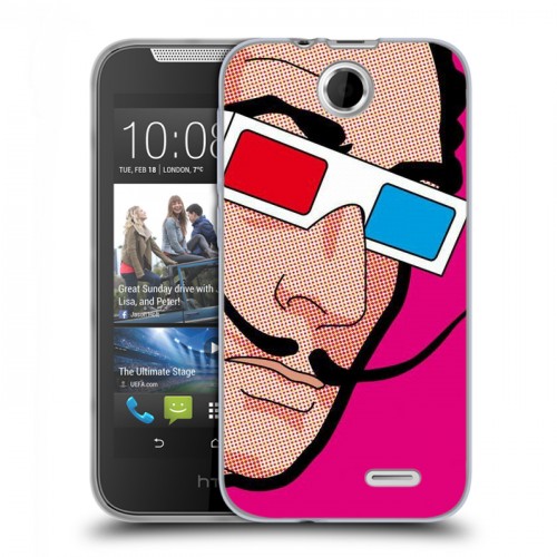 Дизайнерский силиконовый чехол для HTC Desire 310 Сальвадор Дали