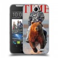 Дизайнерский силиконовый чехол для HTC Desire 310 В.В.Путин 