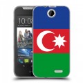Дизайнерский силиконовый чехол для HTC Desire 310 Флаг Азербайджана