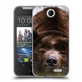 Дизайнерский силиконовый чехол для HTC Desire 310 Медведи