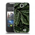 Дизайнерский силиконовый чехол для HTC Desire 310 Нуарные листья