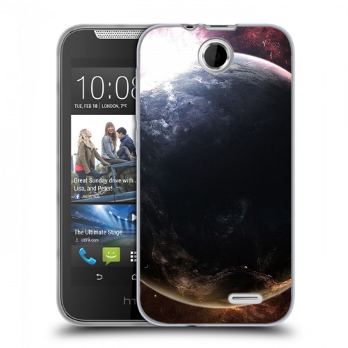Дизайнерский силиконовый чехол для HTC Desire 310 Земля