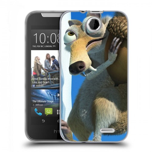 Дизайнерский силиконовый чехол для HTC Desire 310 Ледниковый период