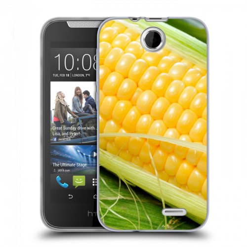 Дизайнерский силиконовый чехол для HTC Desire 310 Кукуруза