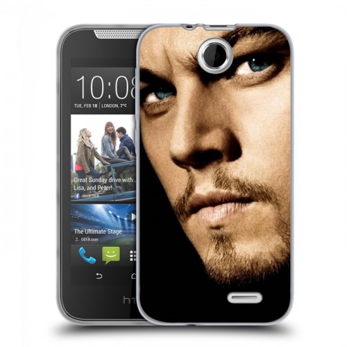 Дизайнерский силиконовый чехол для HTC Desire 310 Леонардо Дикаприо