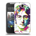Дизайнерский силиконовый чехол для HTC Desire 310 Джон Леннон