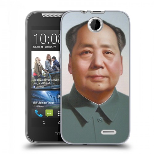 Дизайнерский силиконовый чехол для HTC Desire 310 Мао