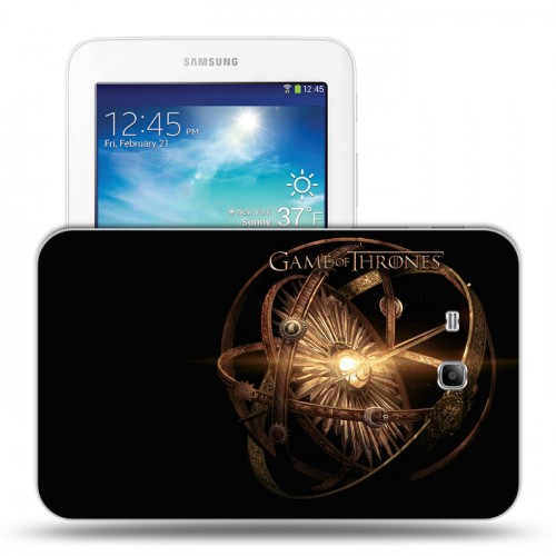 Дизайнерский силиконовый чехол для Samsung Galaxy Tab 3 Lite Игра Престолов