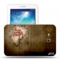 Дизайнерский силиконовый чехол для Samsung Galaxy Tab 3 Lite Американская История Ужасов