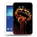 Дизайнерский силиконовый чехол для Samsung Galaxy Tab 3 Lite Игра престолов