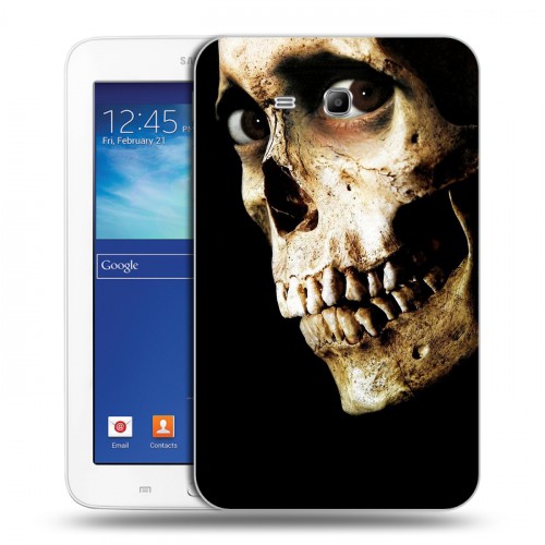 Дизайнерский силиконовый чехол для Samsung Galaxy Tab 3 Lite Хэллоуин