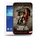 Дизайнерский силиконовый чехол для Samsung Galaxy Tab 3 Lite Американская история ужасов