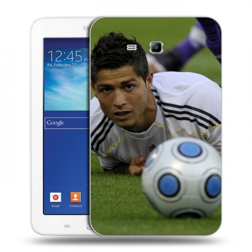Дизайнерский силиконовый чехол для Samsung Galaxy Tab 3 Lite