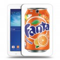 Дизайнерский силиконовый чехол для Samsung Galaxy Tab 3 Lite Fanta