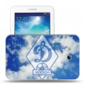 Дизайнерский силиконовый чехол для Samsung Galaxy Tab 3 Lite Динамо