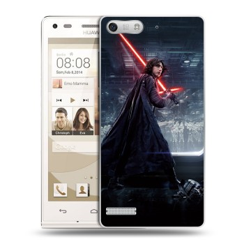 Дизайнерский силиконовый чехол для Huawei Ascend G6 Star Wars : The Last Jedi (на заказ)
